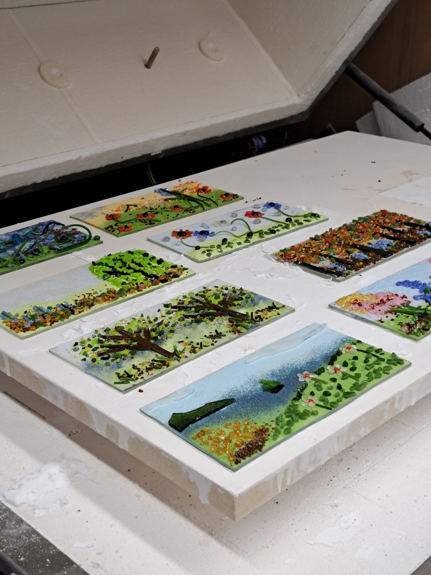 Glass Fusing Taster day at WhereInspiration Blooms, Holmer green