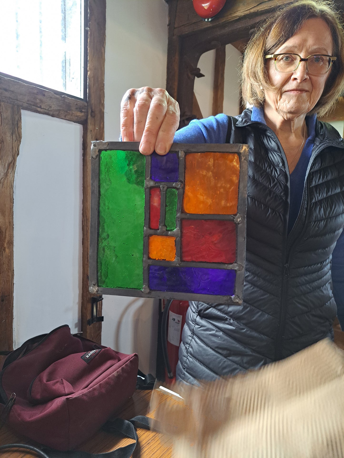 STAINED GLASS PANEL IN A DAY