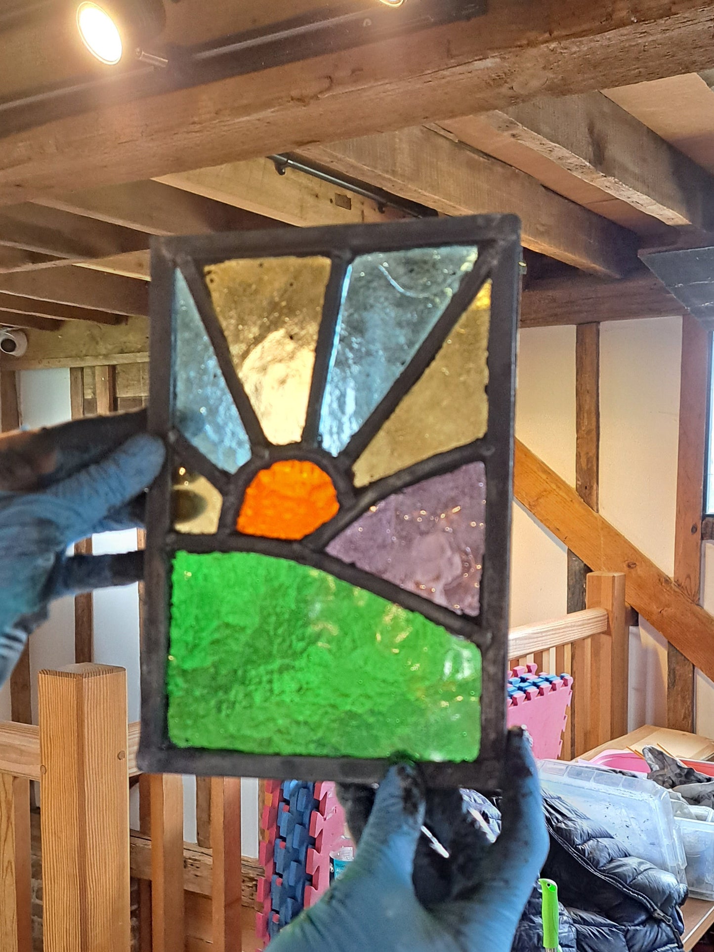 STAINED GLASS PANEL WORKSHOP