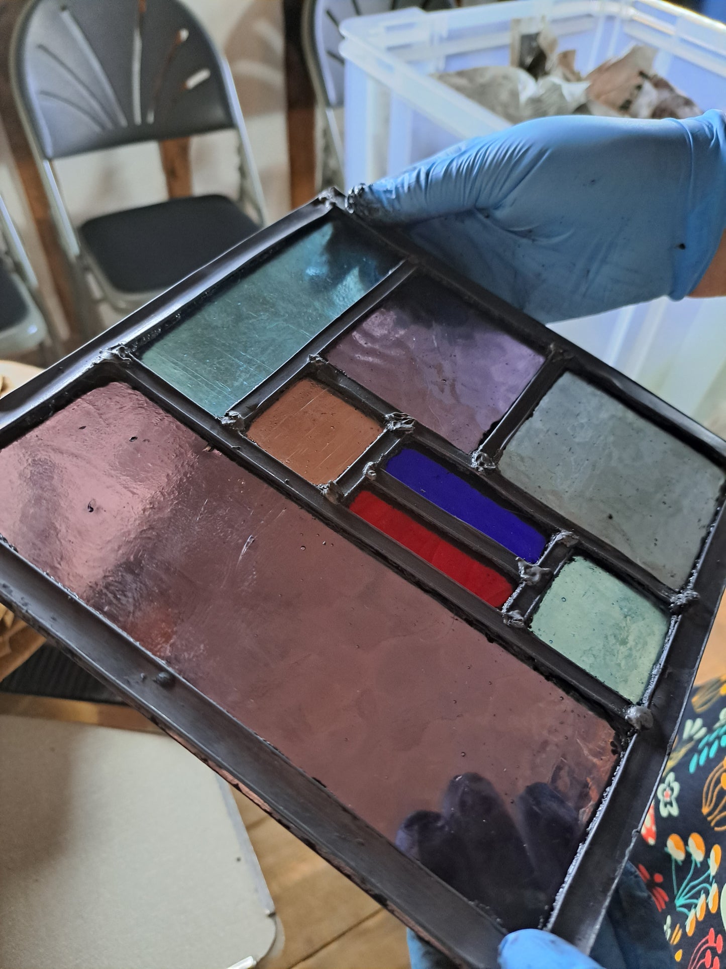 STAINED GLASS PANEL WORKSHOP