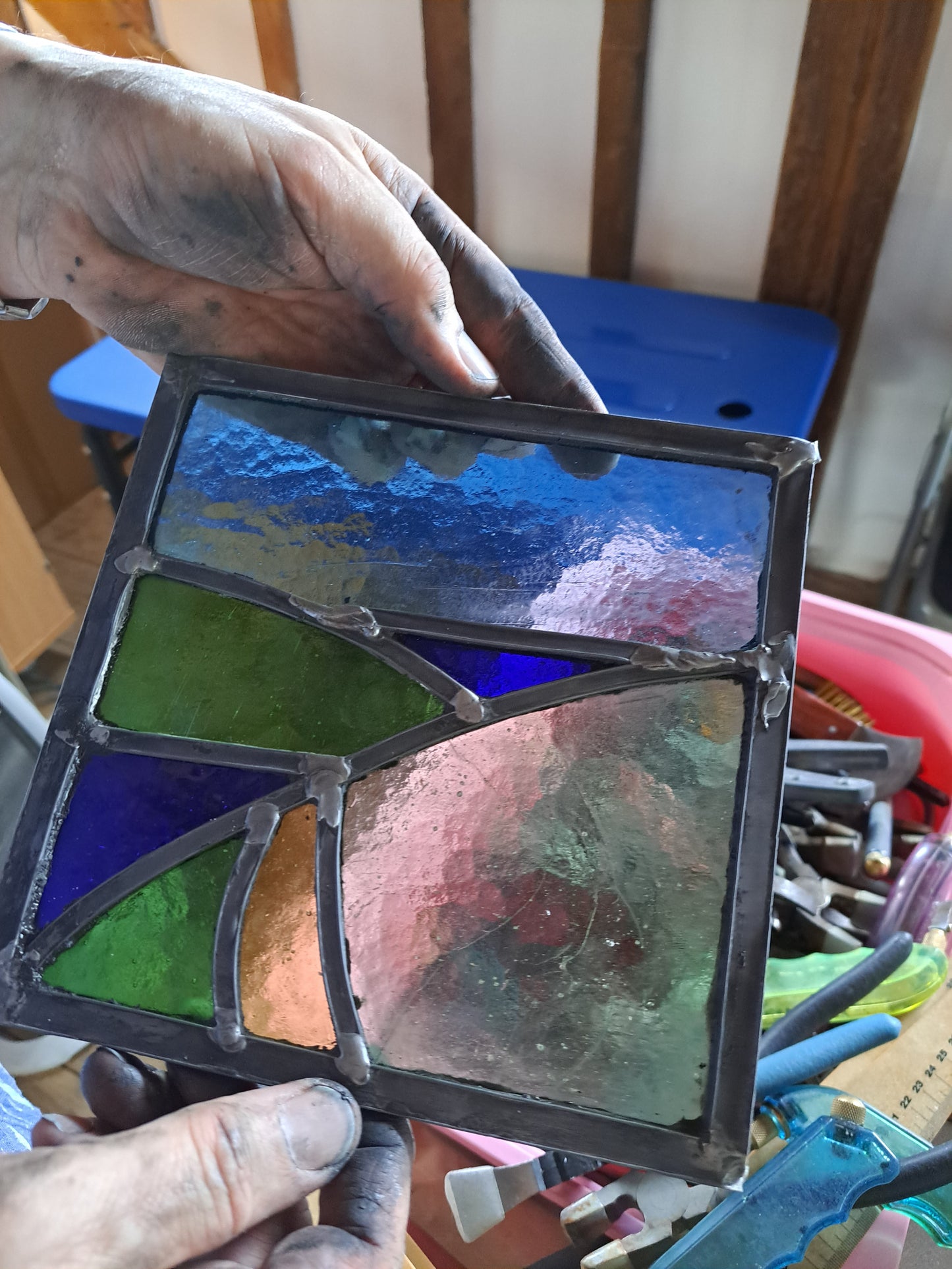 STAINED GLASS PANEL WORKSHOP