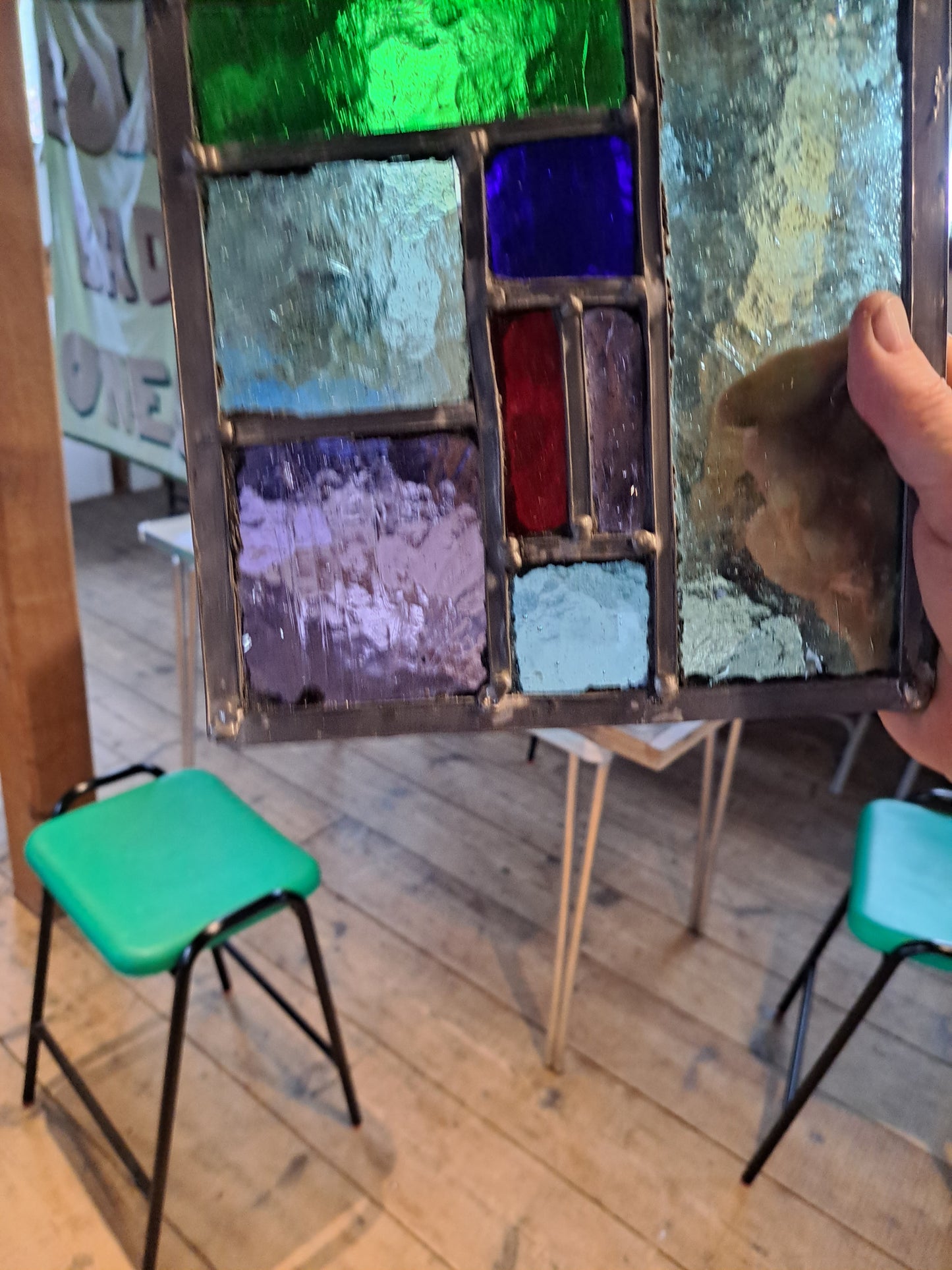 STAINED GLASS PANEL WORKSHOP