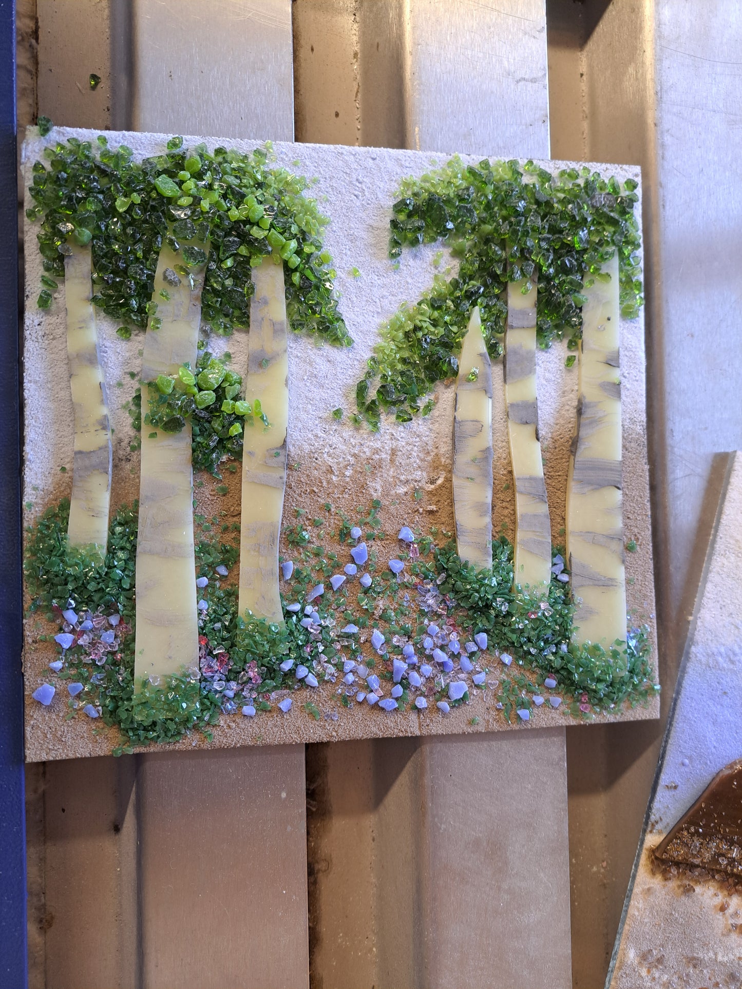 Fused Glass Picture making workshop