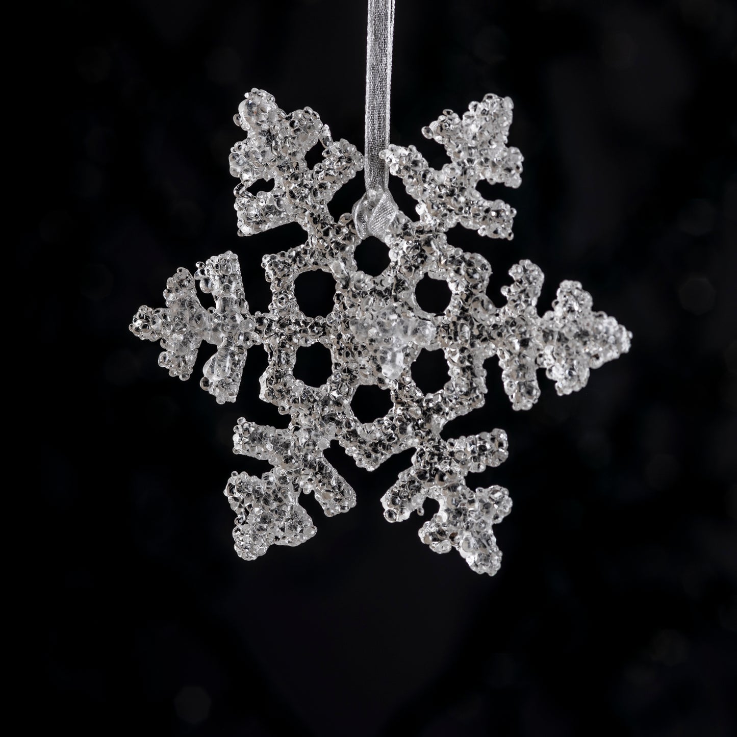 Fused Glass Snowflakes