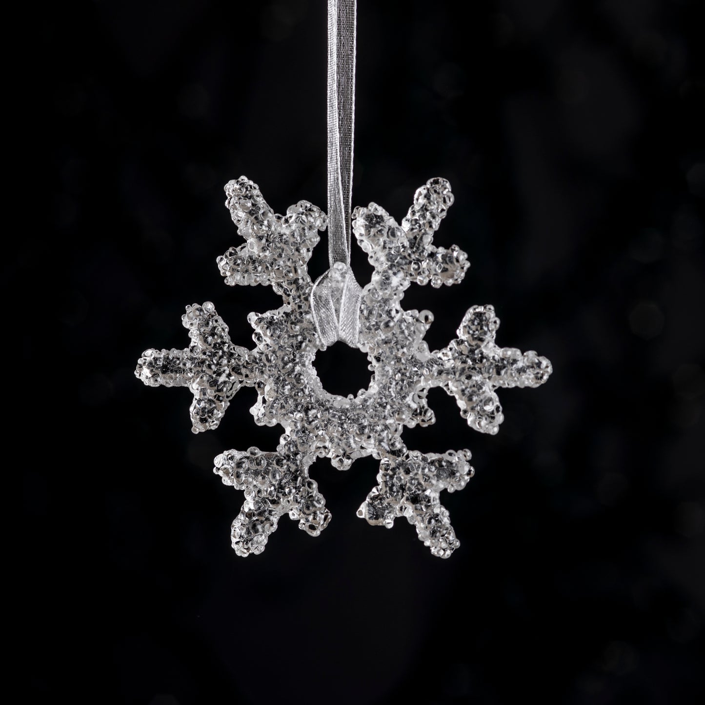 Fused Glass Snowflakes