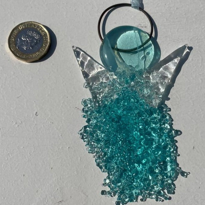 Fused Glass Baby Angel