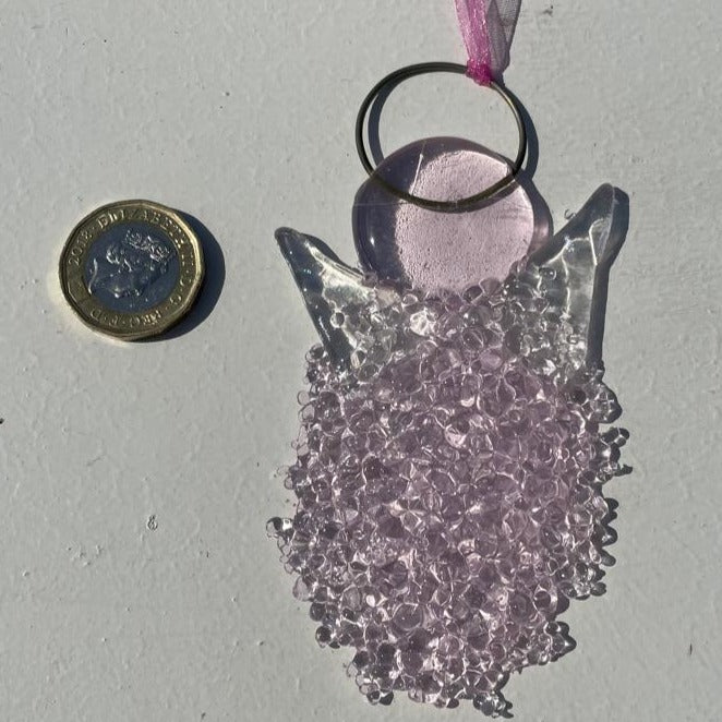 Fused Glass Baby Angel