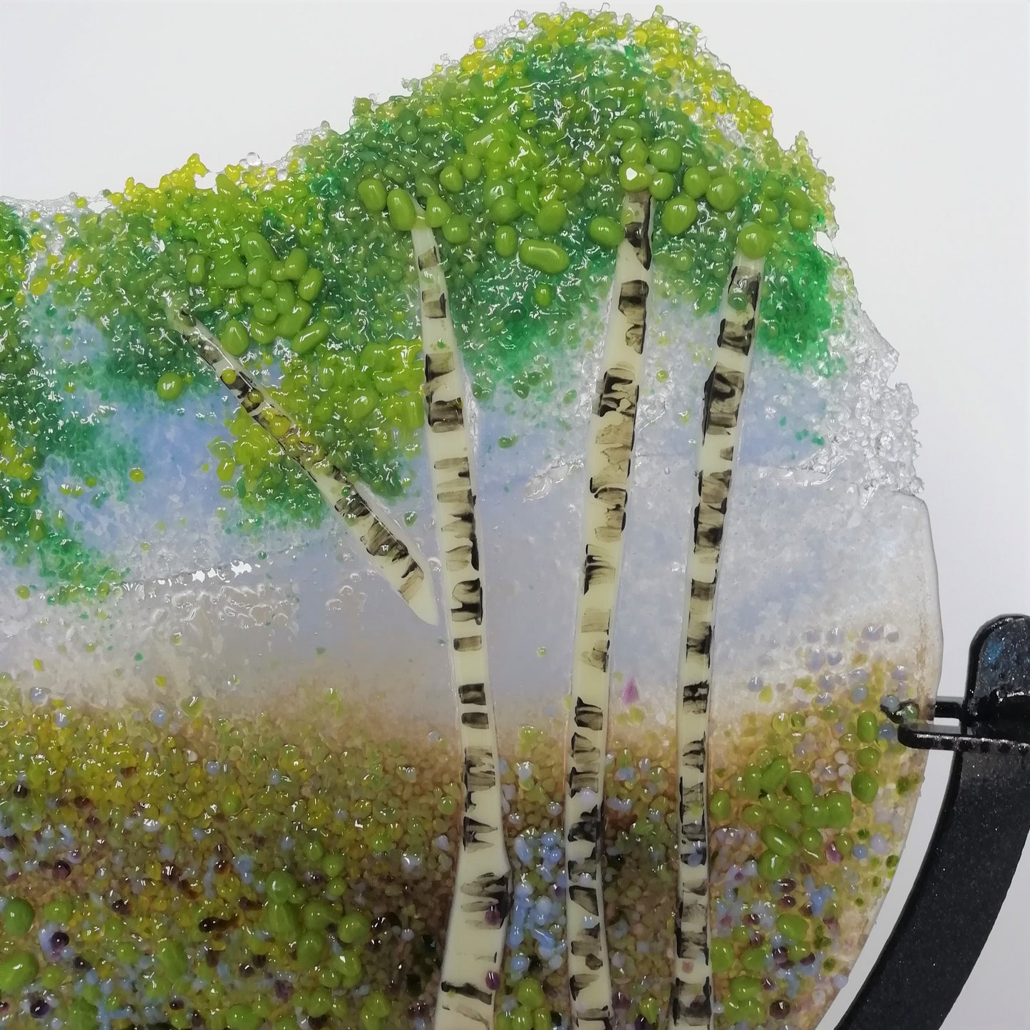 Silver birch tree roundel large 2
