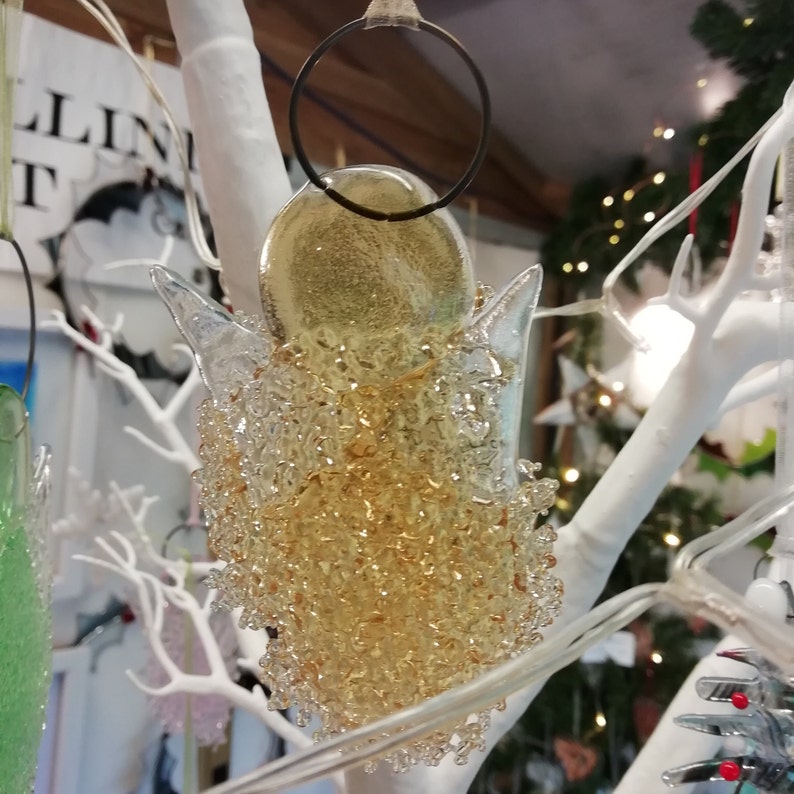 Fused Glass Baby Angel