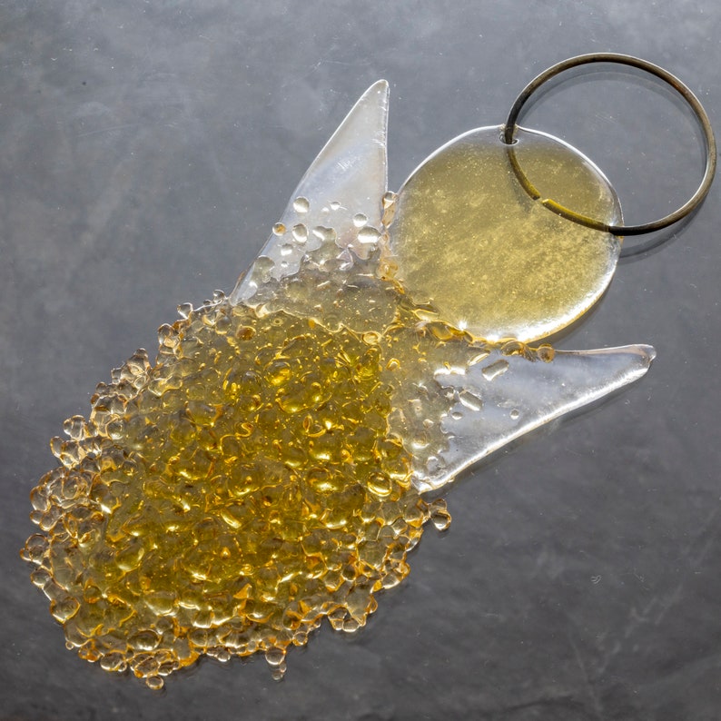 Fused Glass Baby Angel