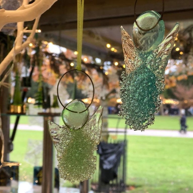 Fused Glass Baby Angel