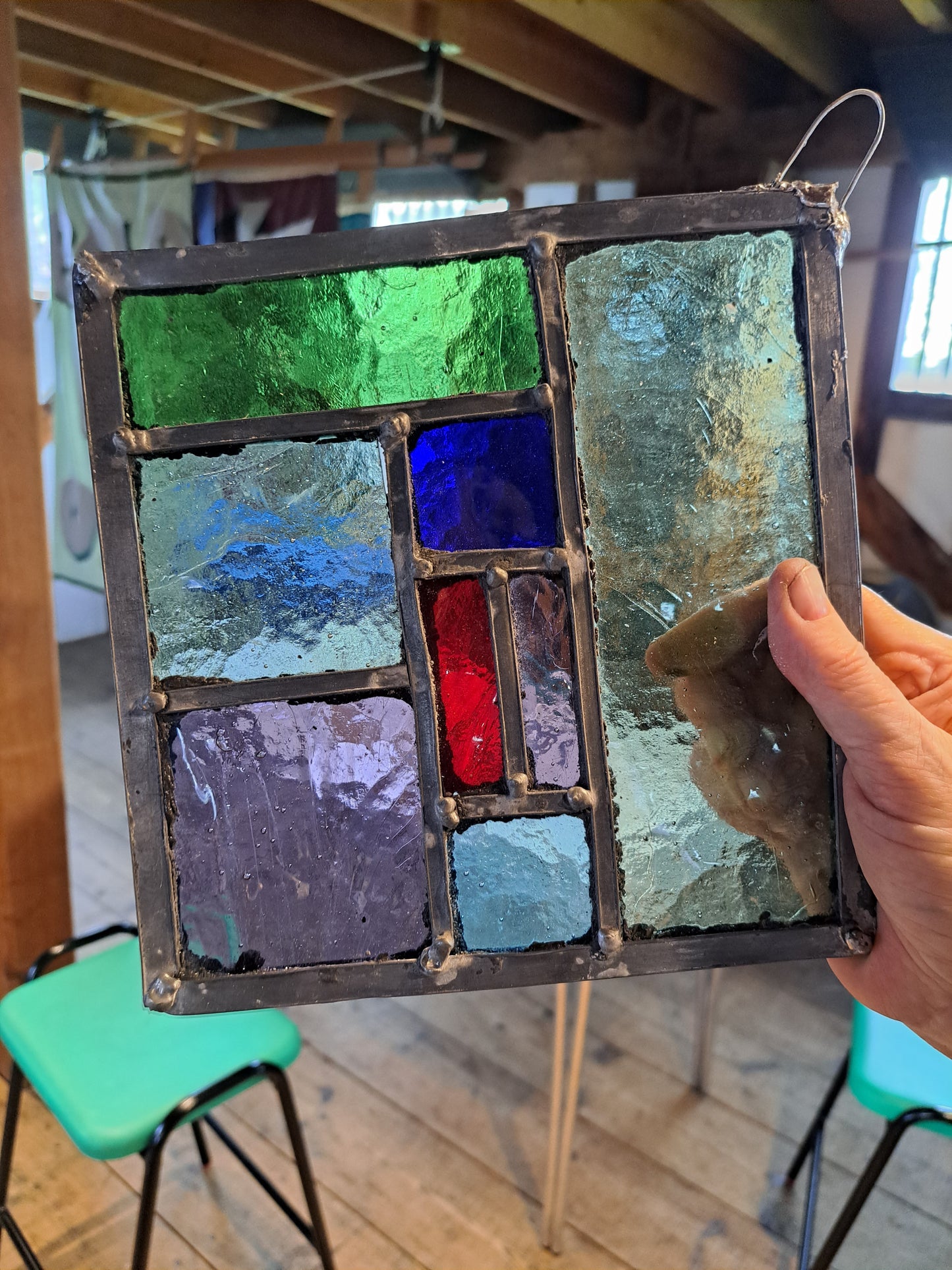 STAINED GLASS PANEL WORKSHOP