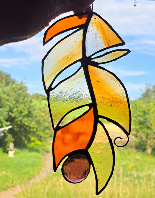 STAINED GLASS SUNCATCHER WORKSHOP at SUNNINGHILL