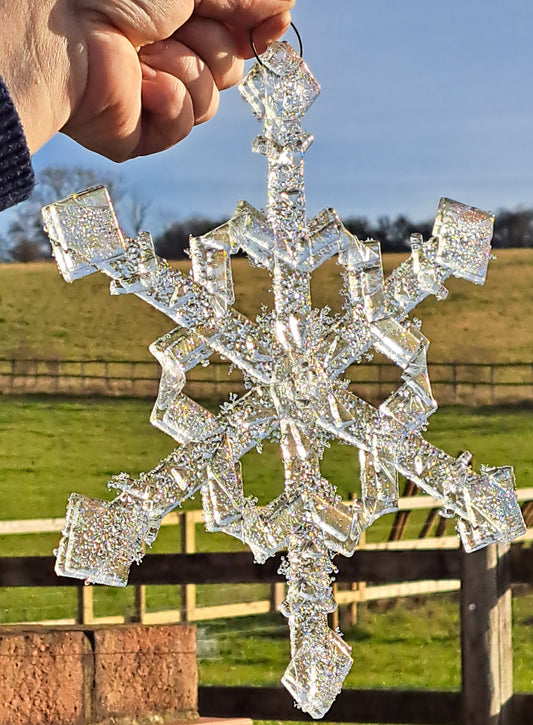 SNOWFLAKE GLASS FUSING WORKSHOP