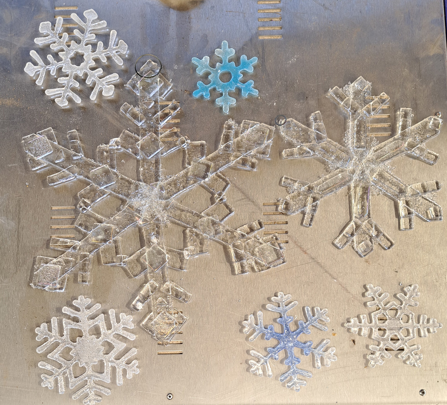 SNOWFLAKE GLASS FUSING WORKSHOP