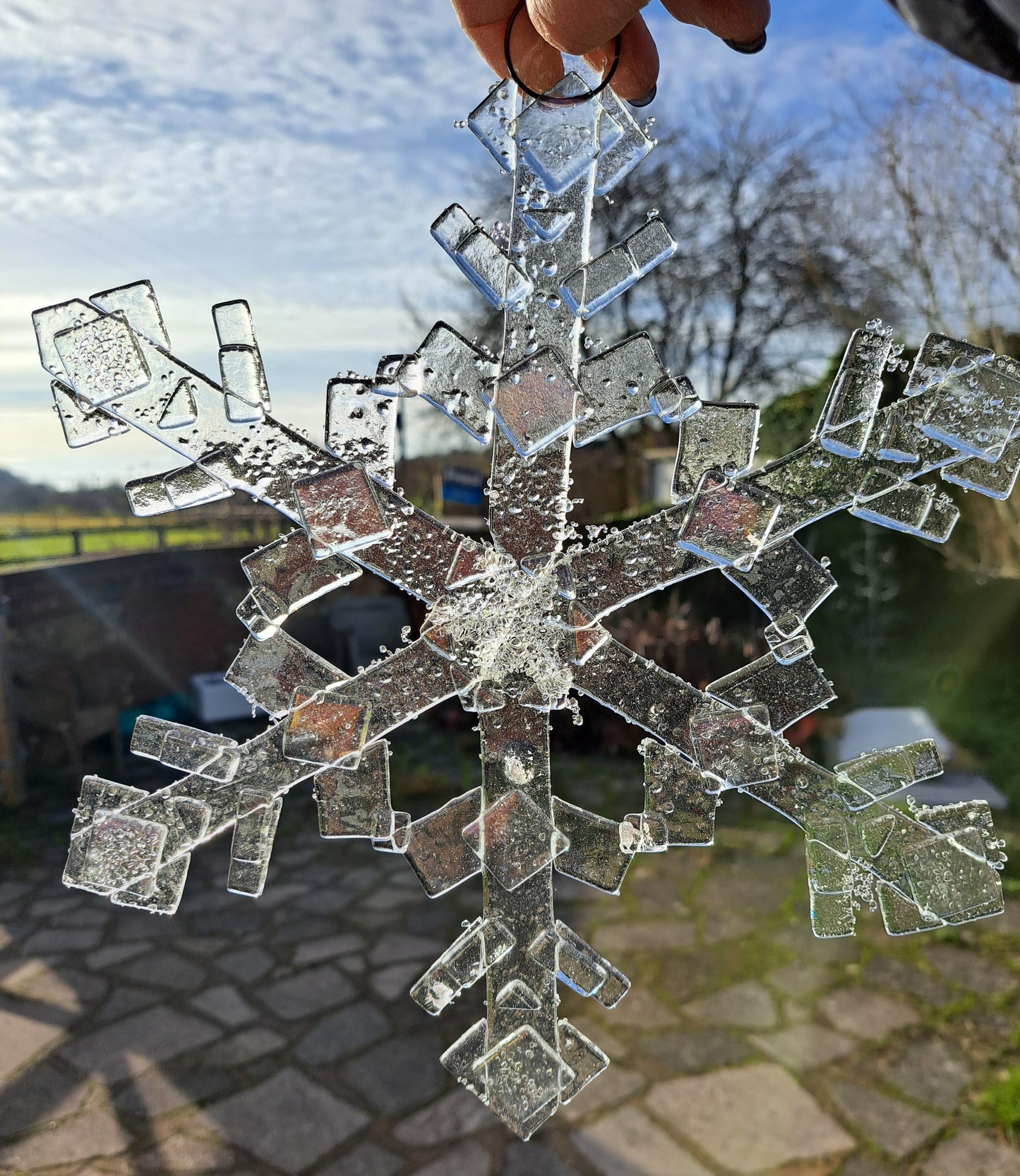 SNOWFLAKE GLASS FUSING WORKSHOP