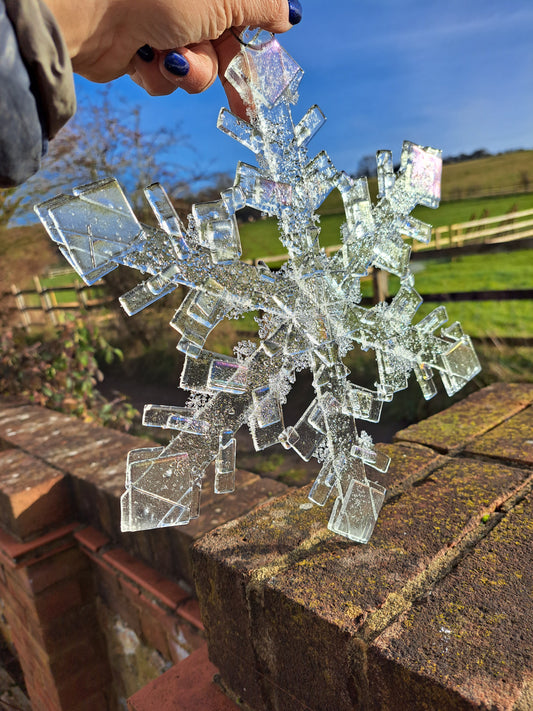 SNOWFLAKE GLASS FUSING WORKSHOP