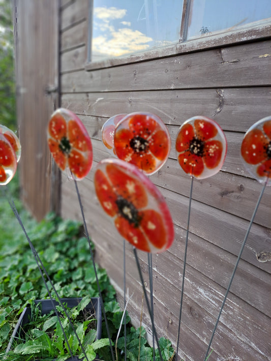 FUSED GLASS GARDEN STAKE WORKSHOP (SUNNINGHILL)