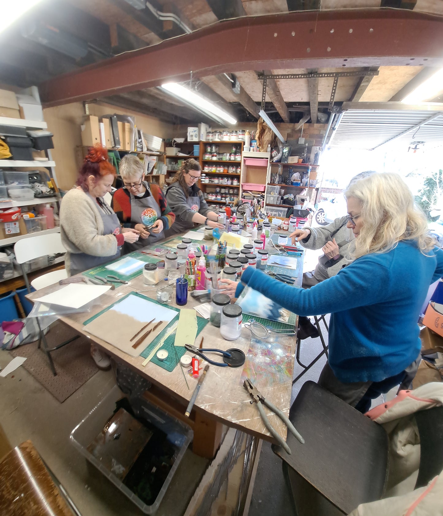 Fused Glass Picture making workshop
