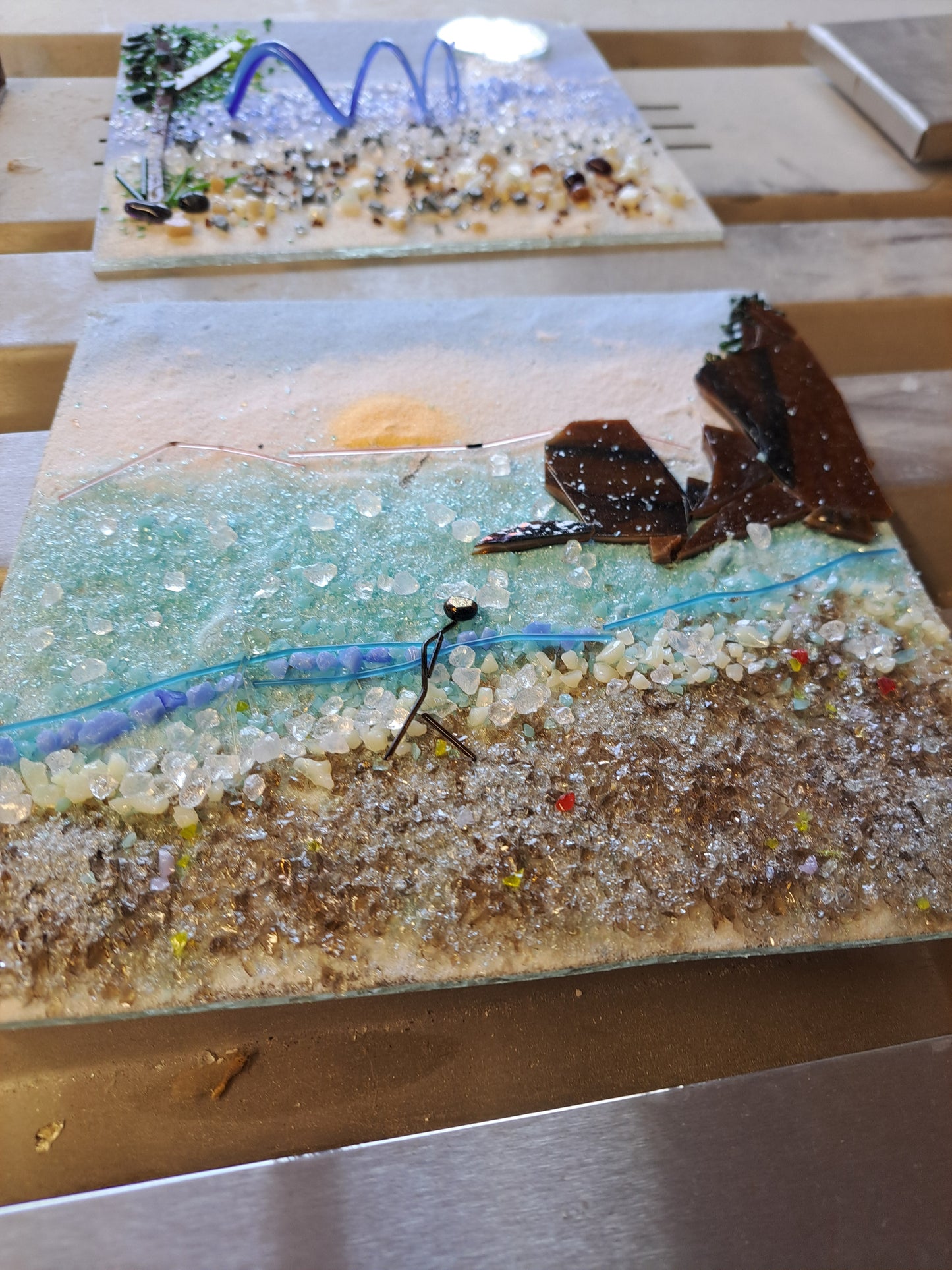 Fused Glass Picture making workshop