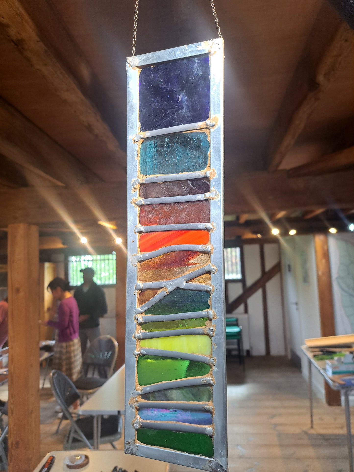 STAINED GLASS GARDEN ORNAMENT WORKSHOP (SUNNINGHILL)