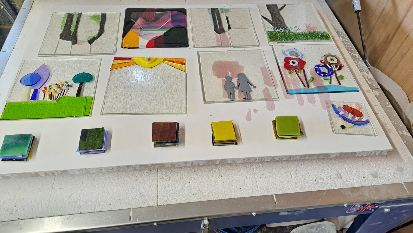 FUSED GLASS SUMMER SCHOOL 17th -21st August