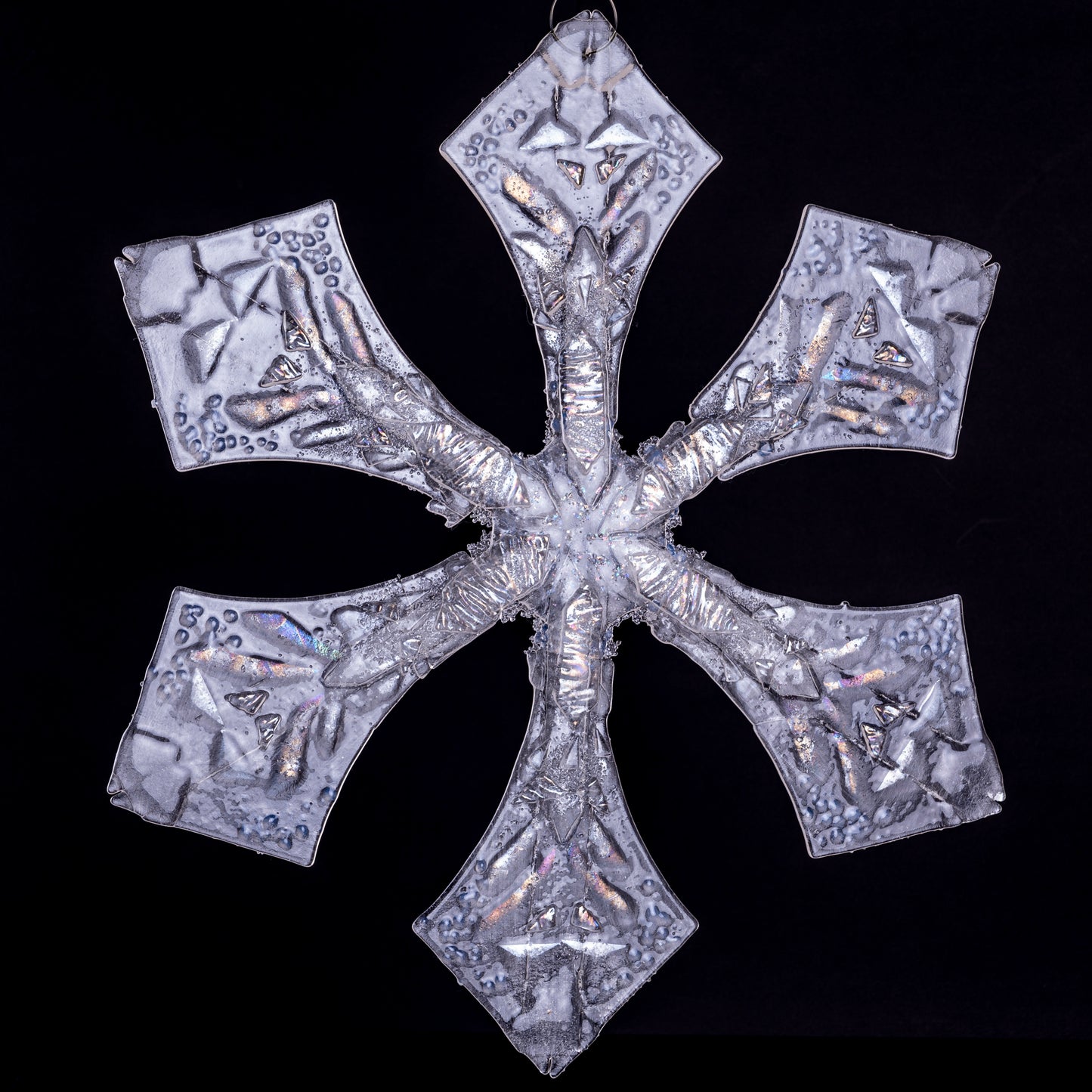 Mega Hand- cut Glass Snowflakes