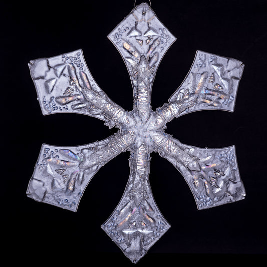 Mega Hand- cut Glass Snowflakes