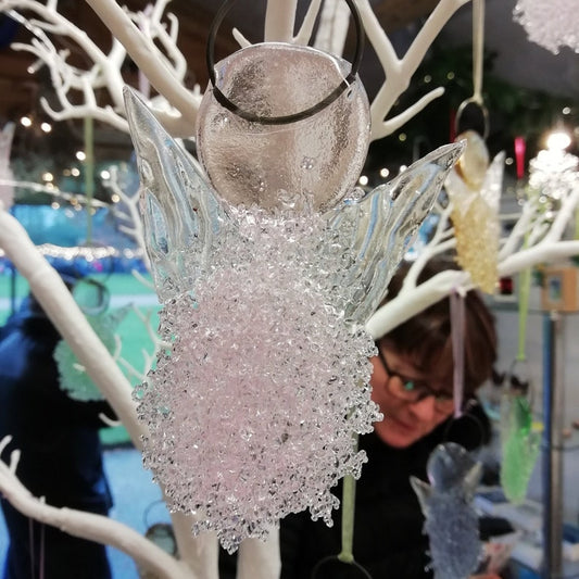 Fused Glass Baby Angel